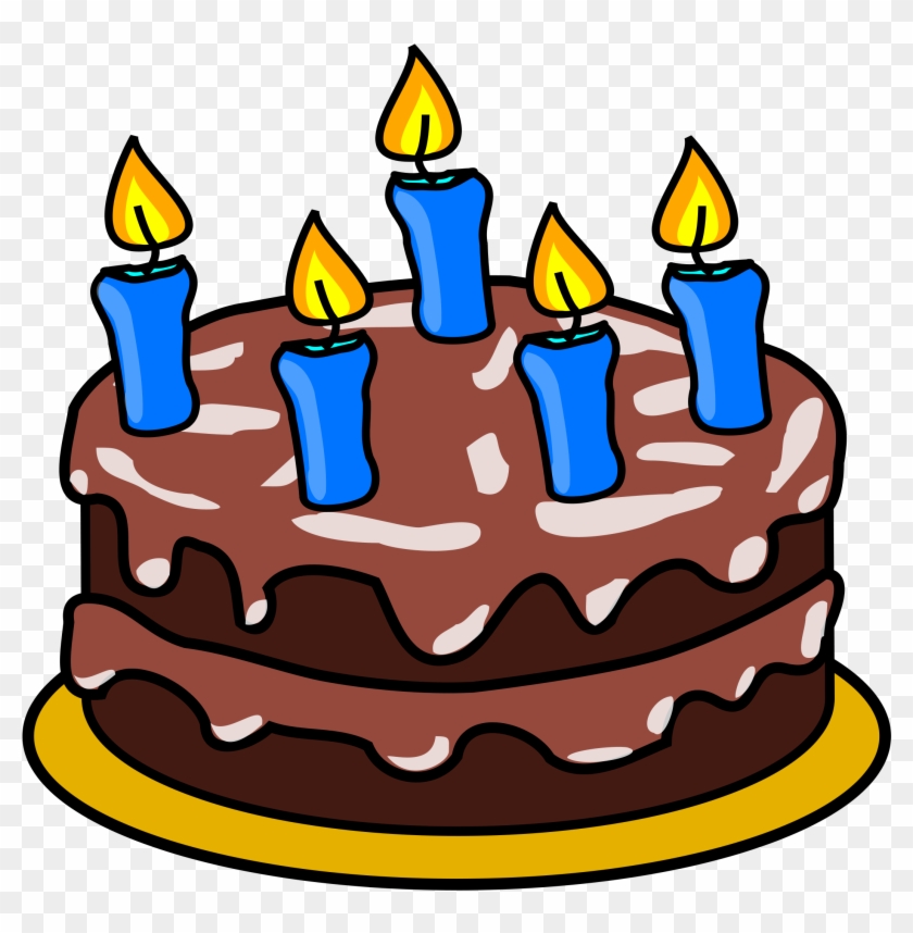 Clipart Birthday Cake 4 - Birthday Cake Clip Art #825908
