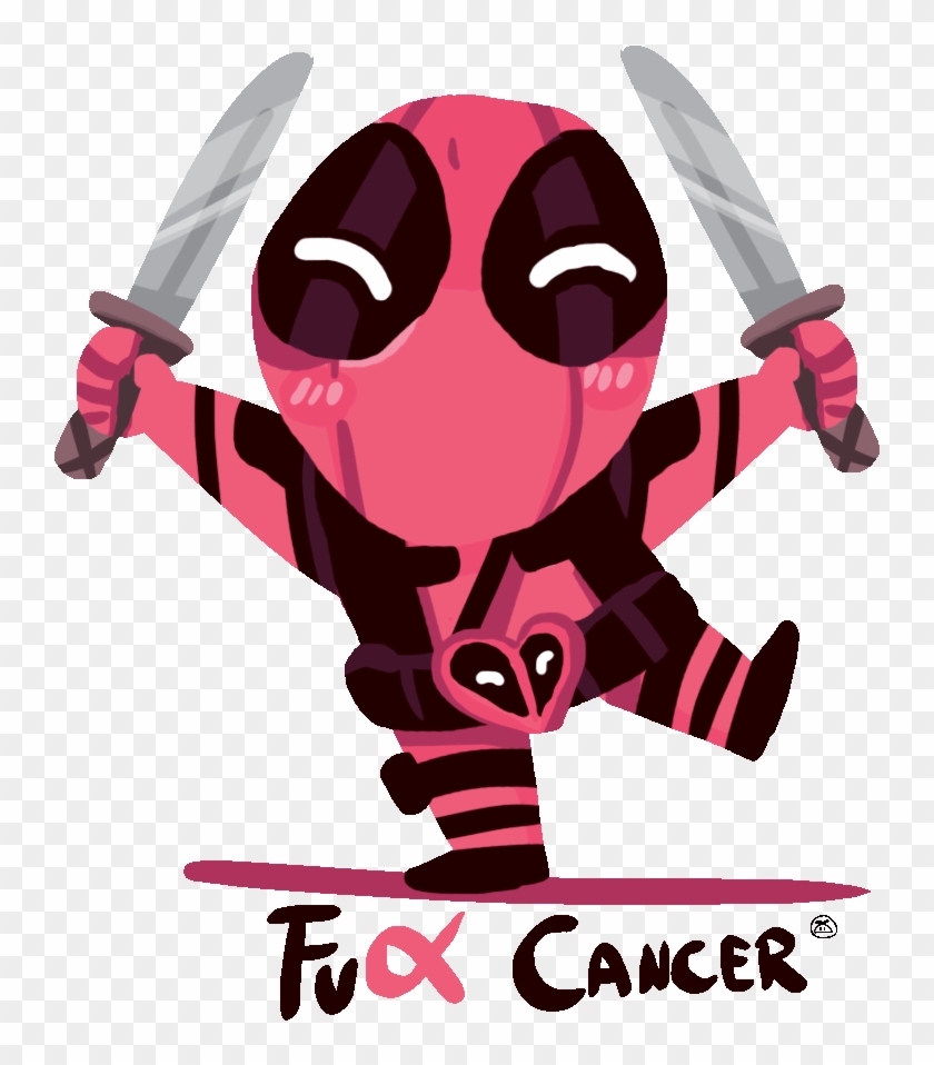 Deadpool 2 Marvel Sticker By Jenchibi Deadpool Cancer Free