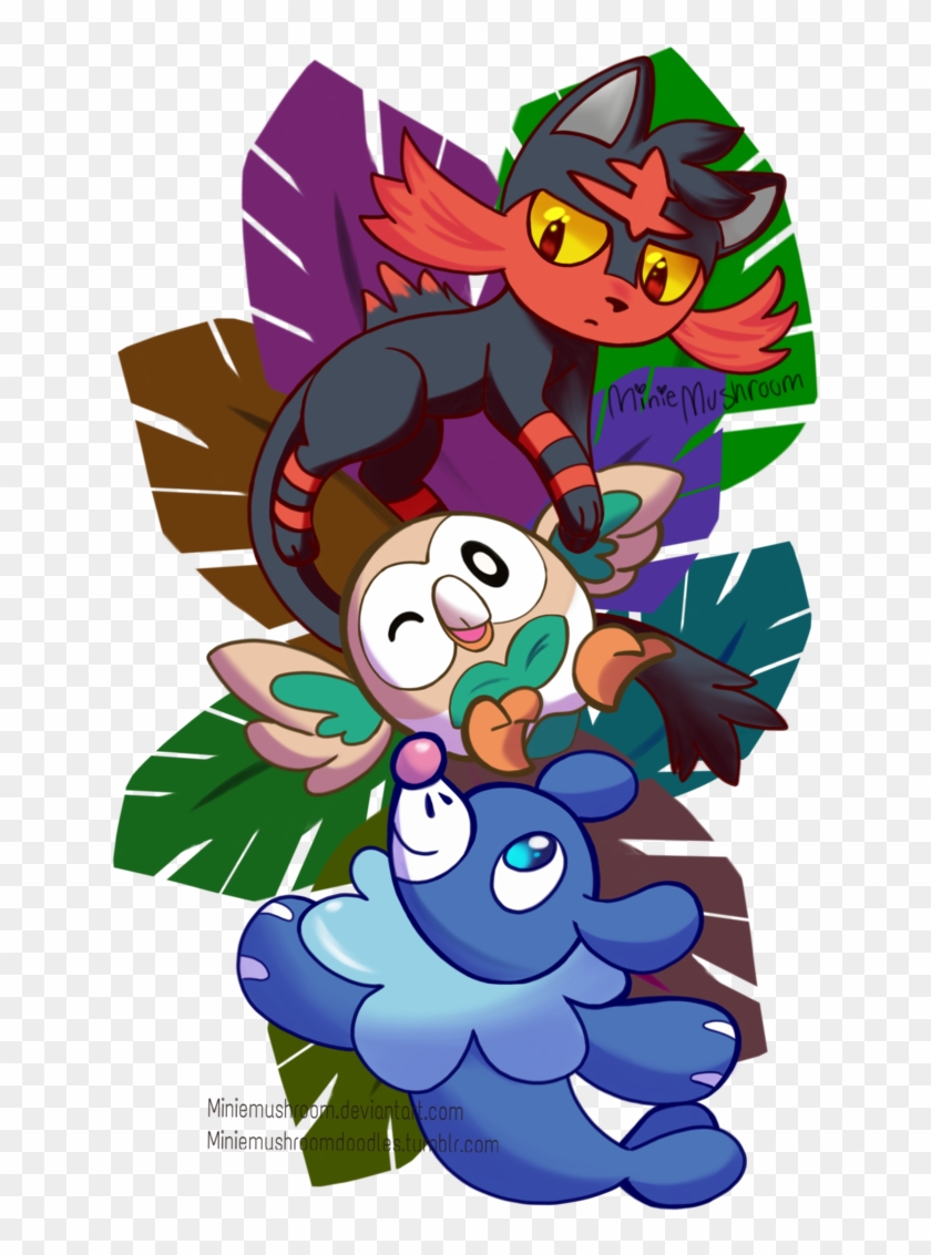 Pokemon Sun And Moon By Miniemushroom - Pokémon Sun And Moon #825982