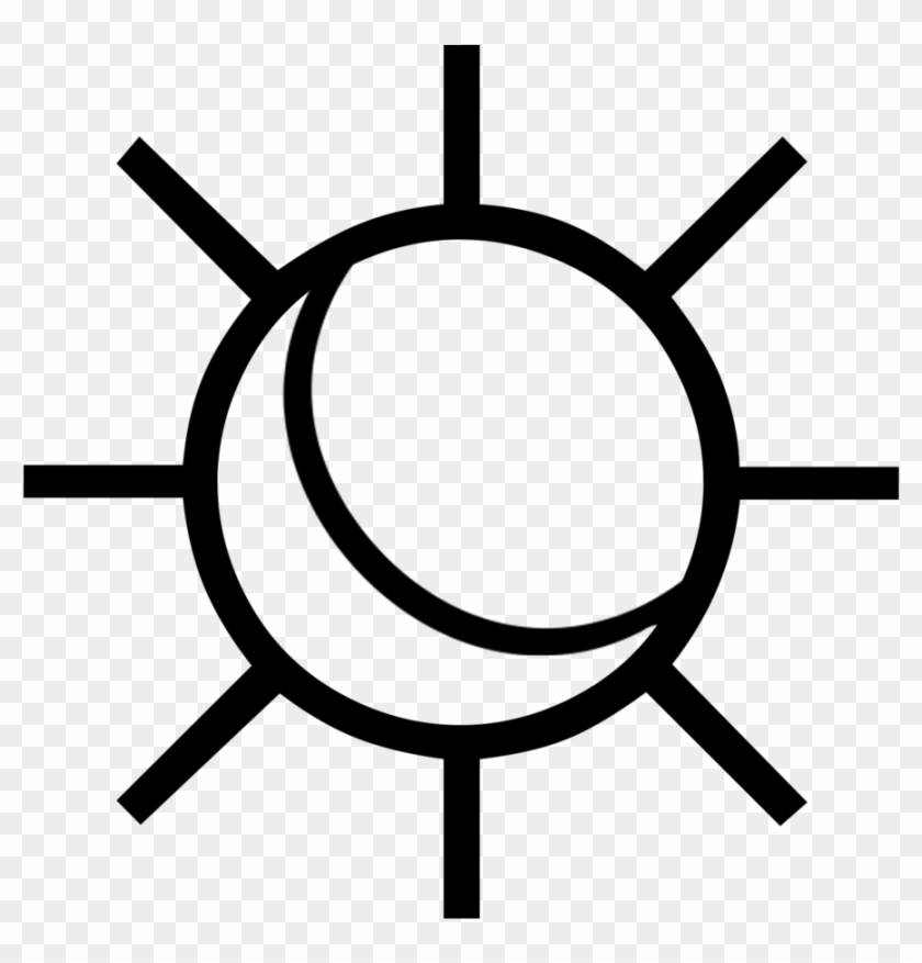 Eclipsian / Solunarian Sun And Moon Combo By Pride-flags - Gas Well Map Symbol #826021