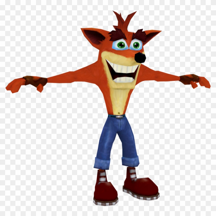 Crash Bandicoot Model By Crasharki - Crash Bandicoot Crash Nitro Kart #826035