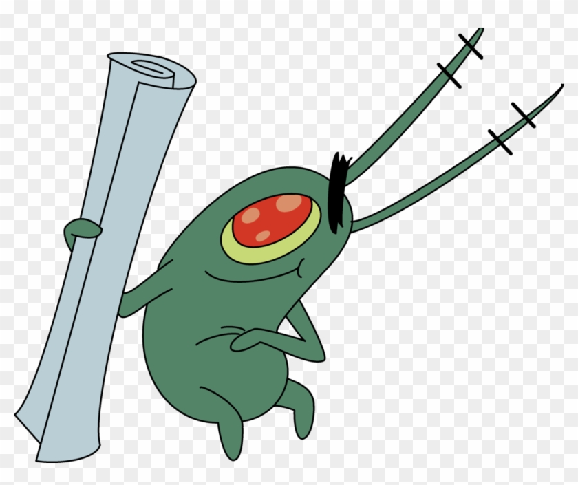 Plankton By Waluigisrevenge - Plankton And Karen #826072