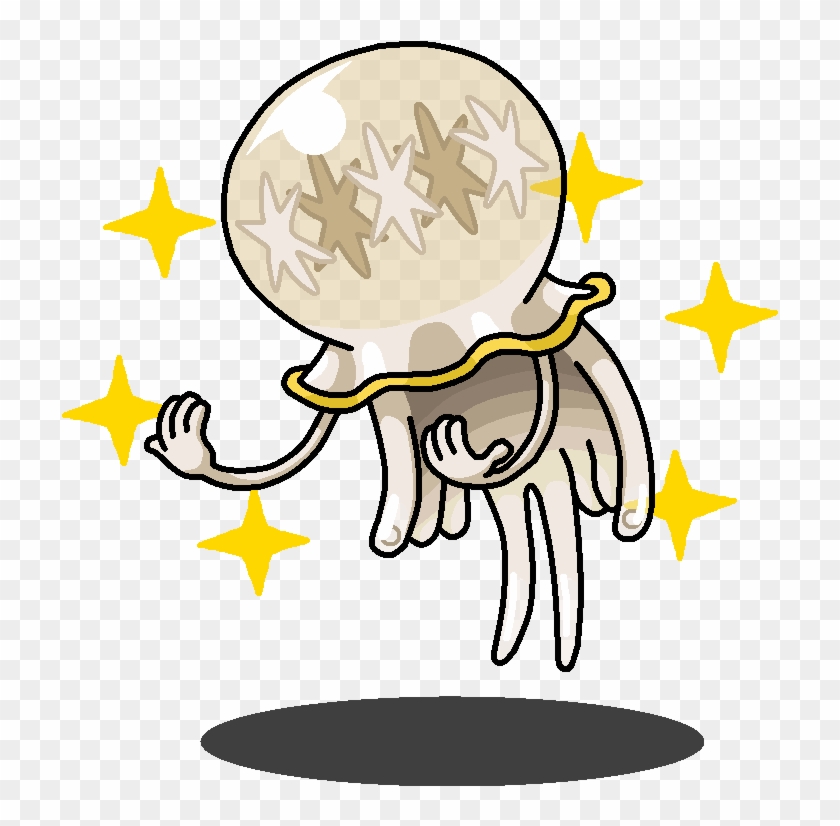 Shiny Nihilego Blue Jellyfish Friend By - Shawarmachine #826096