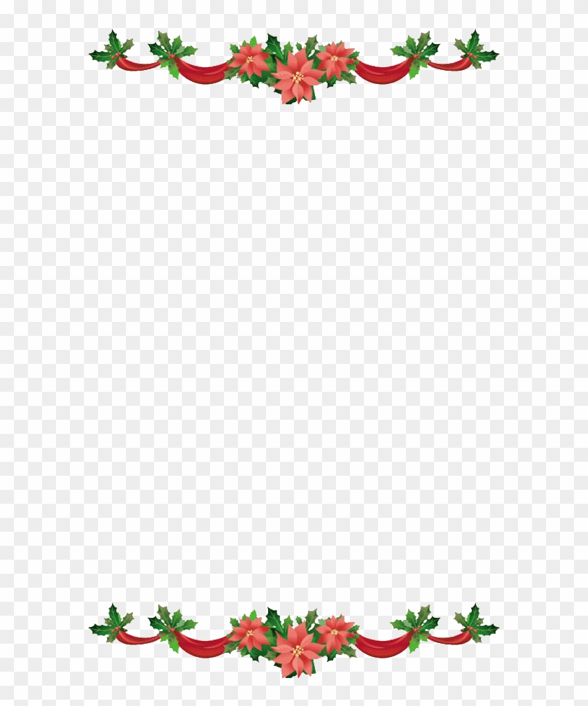 Christmas Border Clip Art Free - Christmas Top Border Clip Art #826118