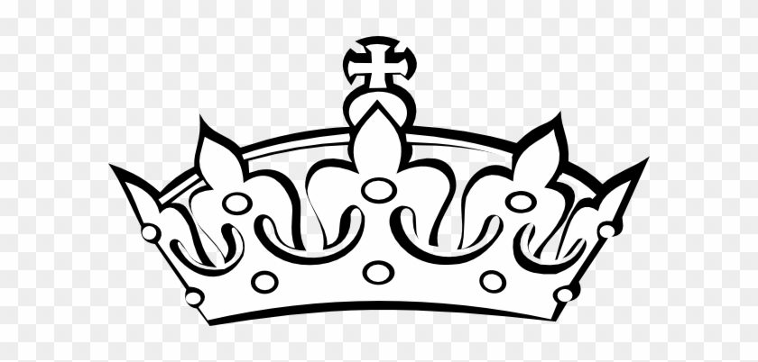 28 Collection Of Crown Clipart With Transparent Background - Crown Black  And White - Free Transparent PNG Clipart Images Download