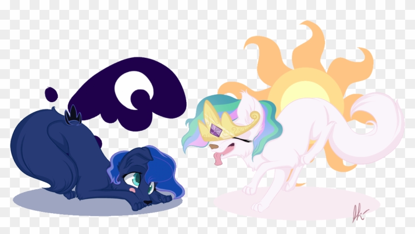 Princesses Moon Moon N' Sun Sun By Lolepopenon - Sun And Moon Princesses #826131