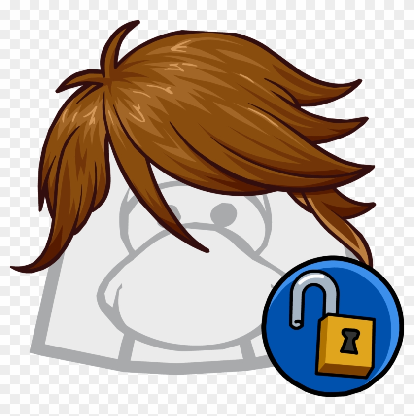 The Wind Swept - Club Penguin Hair Items #826151