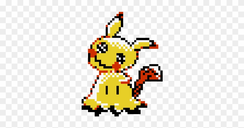 Pokemon Sun & Moon Pixel Art Mimikkyu Gameboy Color - Pokemon Sun Moon Pixel Art #826159