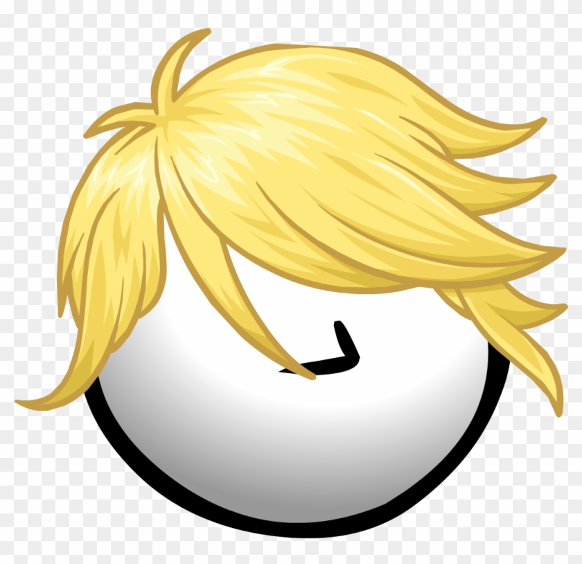 1227 Icon - Club Penguin Boy Hair #826220