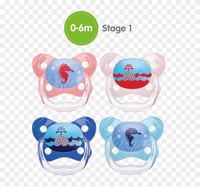 Brown's Prevent Butterfly Orthodontic Pacifiers,stage - Pacifier #826297