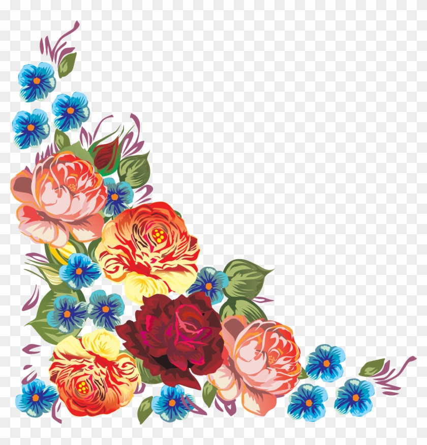 Картинка В Png - Floral Frame #826372