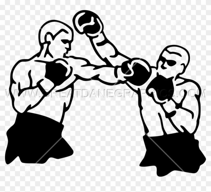 Match Clipart Boxing - Transparent Boxing Drawing #826383