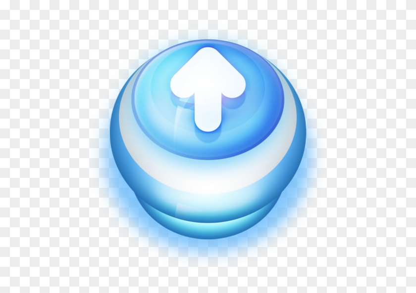 Button Blue Arrow Up Icon - Iconos Ubicacion Azul Marino Png #826479