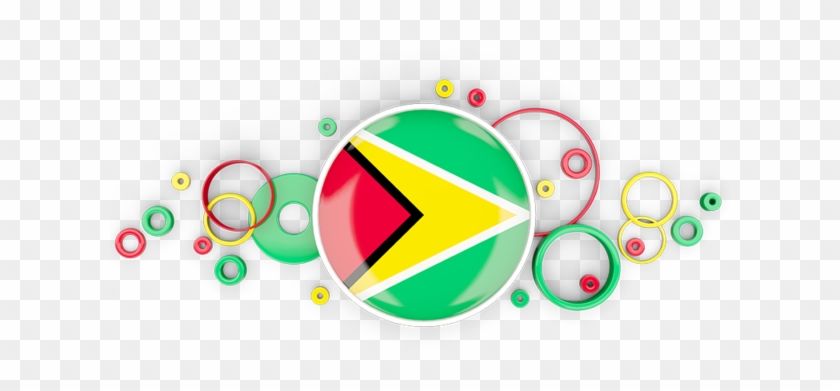Illustration Of Flag Of Guyana - Kuwait Flag Transparent Background #826528
