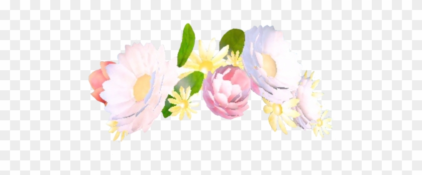 Snapchat Flower Crown Png File - Snapchat Flower Filter Png #826591
