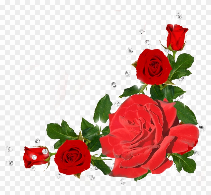 Фотографии В Альбоме «уголки Цветочные» Елены На Яндекс - Рамка Розы На ...