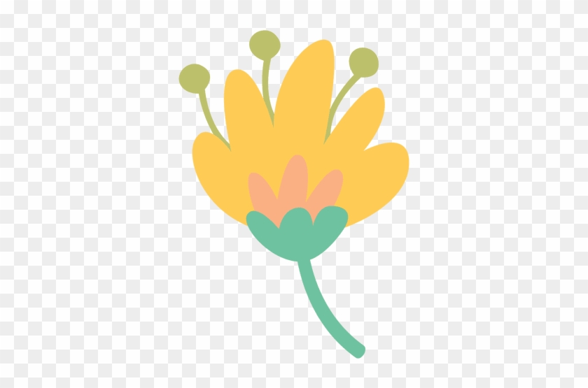 Flower Doodle Icon Transparent Png Svg Vector Rh Vexels - Flower Icon Vector Png #826633