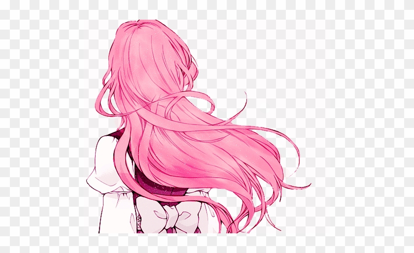 Anime Girl Pink Hair #826956