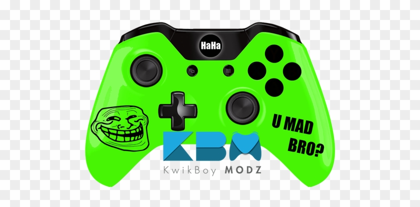 Custom Green Troll Face Xbox One Controller - Troll Face Internet Meme 4chan Button Pin Badge 25mm #827025