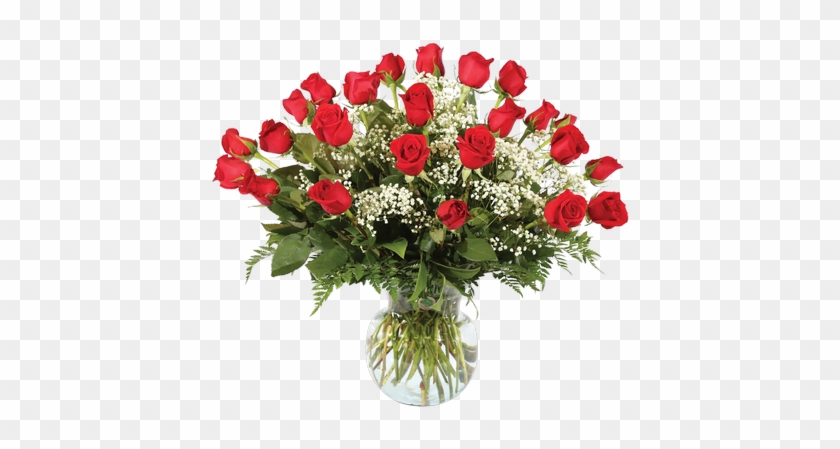 Two Dozen Rose Arrangement - Johnson & Sons Florist #827097