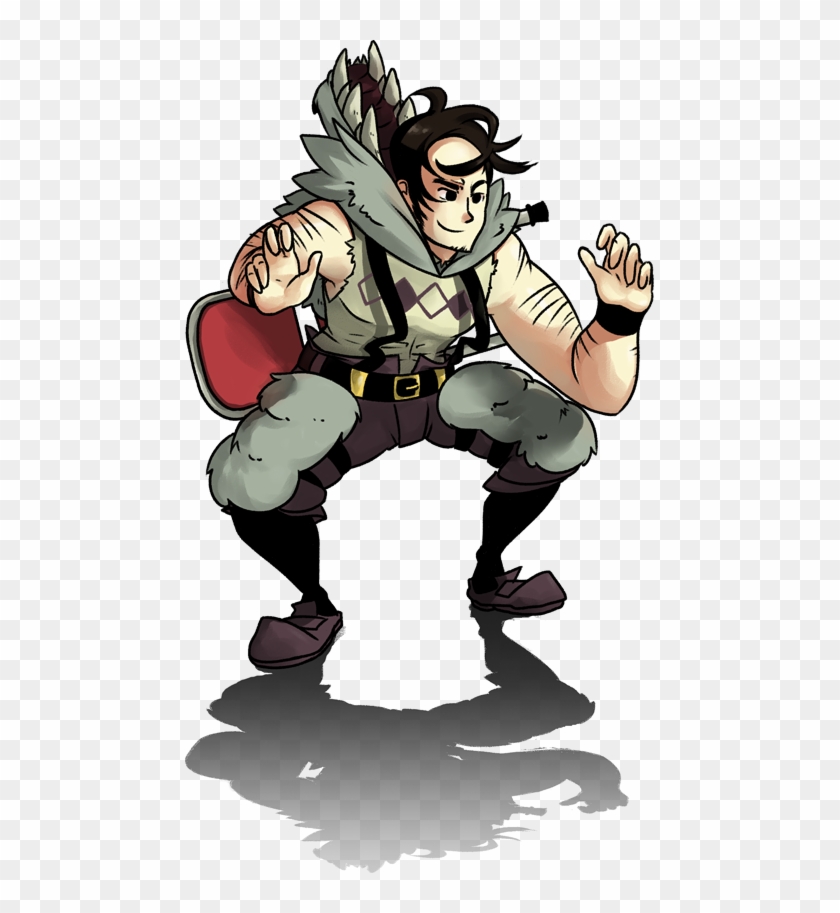 Beowulf Idle Fighting Stance By Marraphy - Beowulf Skullgirls Png #827118
