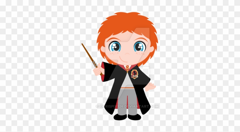 Ron Weasley By Chrispix326 - Cedric Diggory Cartoon - Free Transparent PNG  Clipart Images Download