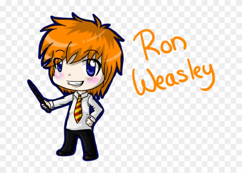 Ron Weasley - Chibi - - By Shadownchaosforevr - - Ravenclaw House #827211