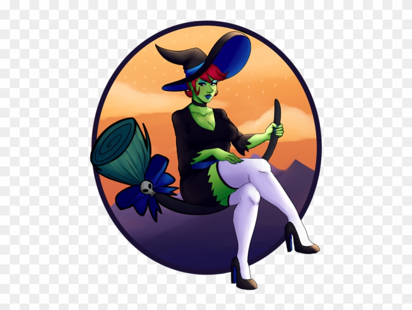 I Drew @zoestanleyarts Witch, Gale I Love Her - Cartoon #827369