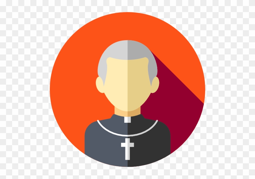 Priest Free Icon - Priest Flat Icon Png #827455