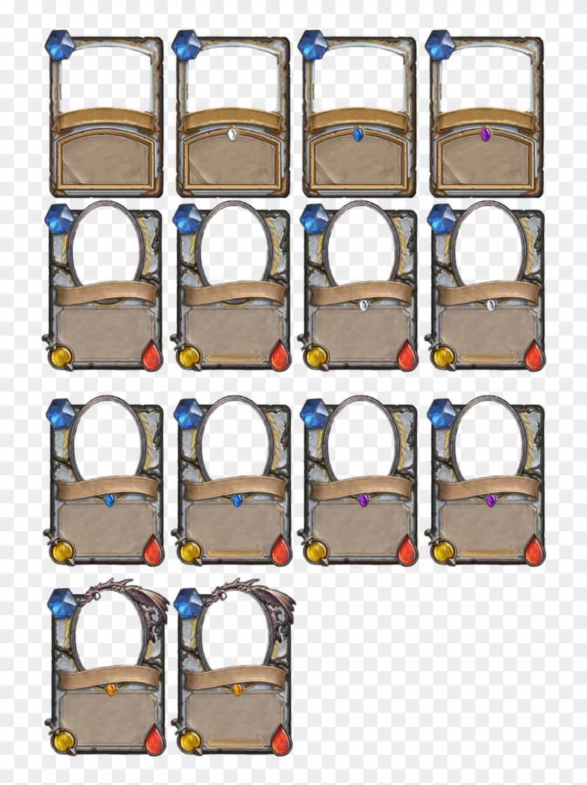 Hearthstone Empty Cards - Hearthstone Card Template Priest #827498