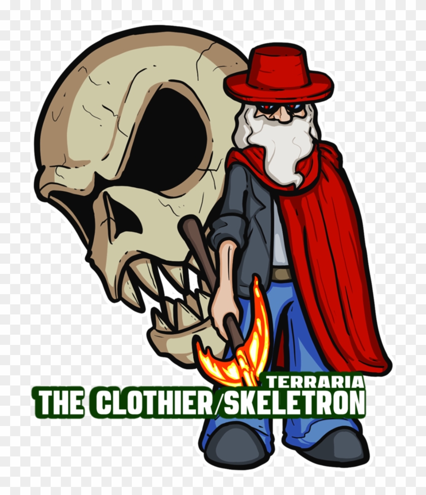 The Clothier/skeletron By Memoski - Terraria Clothier #827497