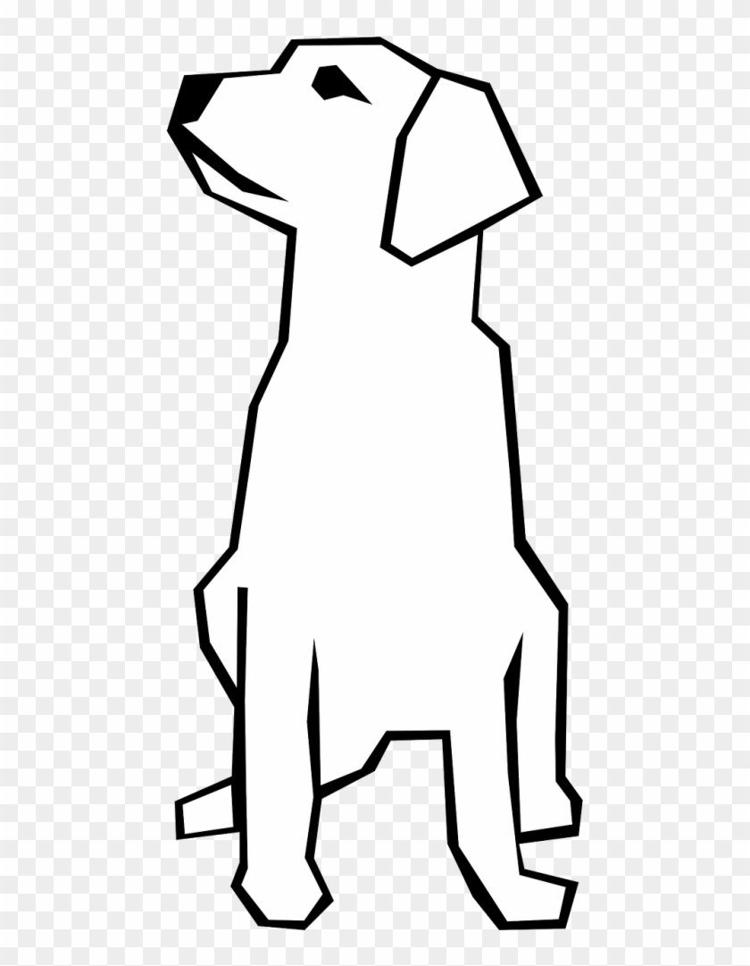 Lab Dog Simple Drawings #827549