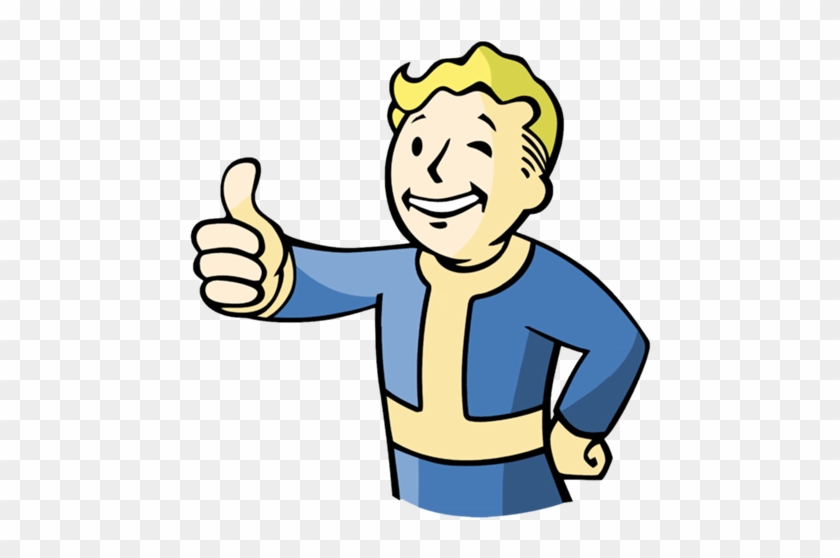 Vault Boy Middle Finger #827571