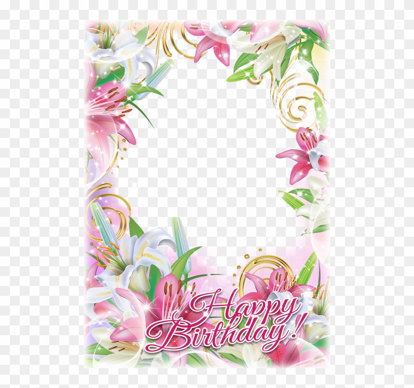 Happy Birthday Frame Png - Happy Birthday Png #827602