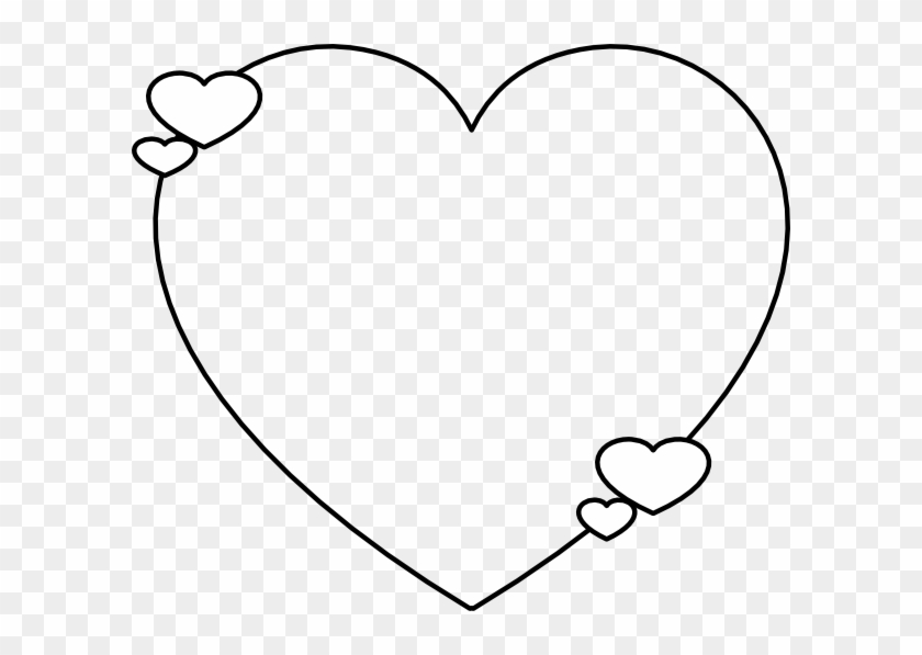 Heart Shape Outline on Transparent Background 18717815 PNG