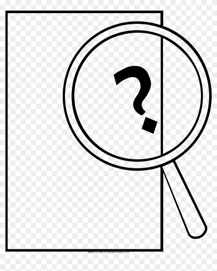 Quiz Coloring Page - Examen Para Colorear #827675