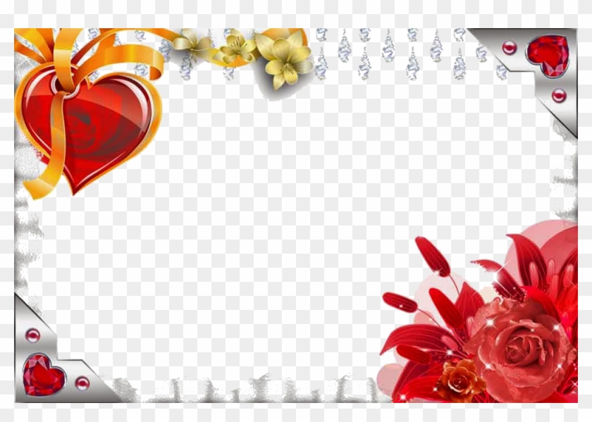 Love Frame Download Png - Love Photo Frames Png #827692