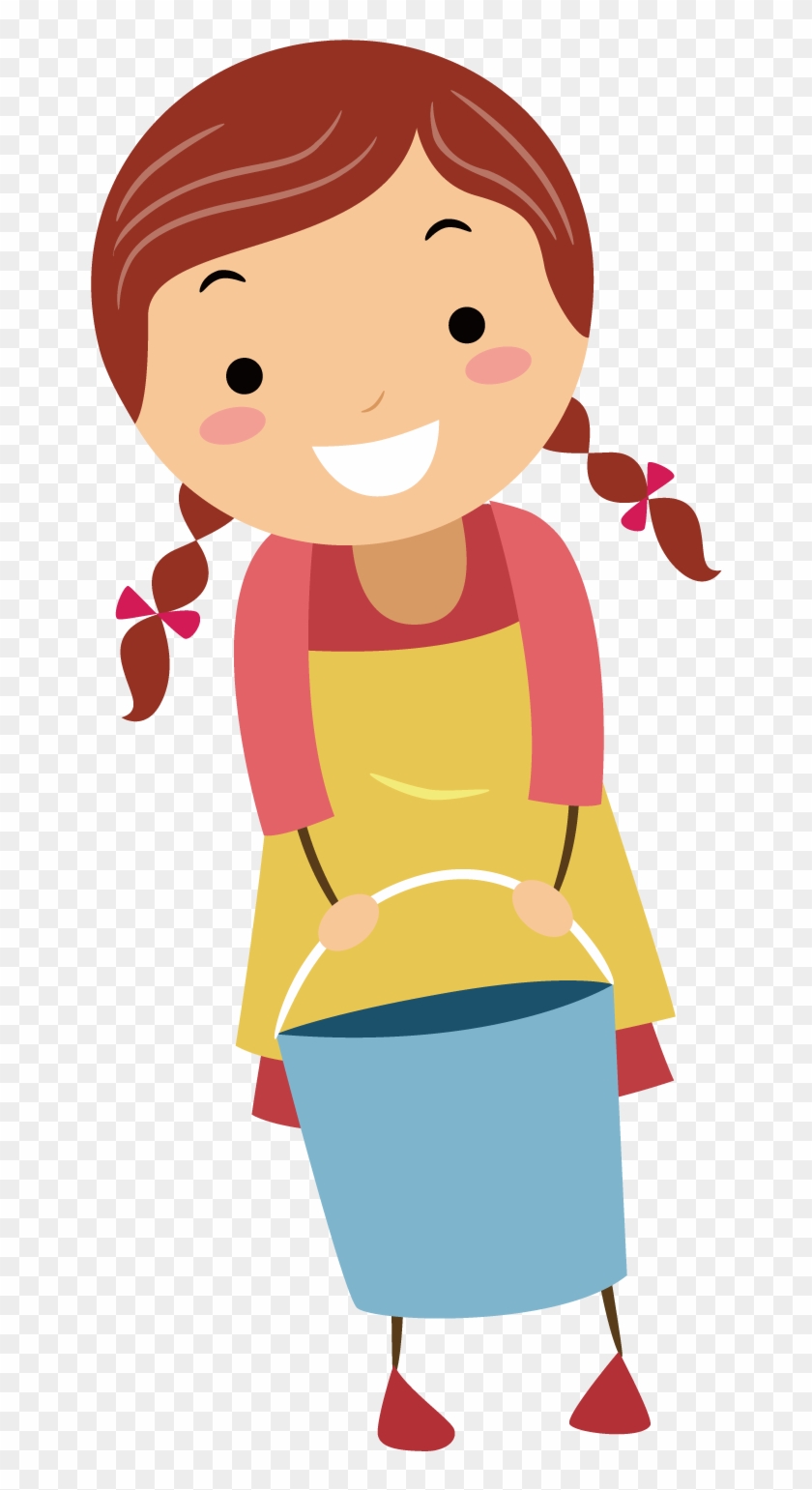 Cleaning Cleaner Stock Photography Clip Art - Girl Cleaning Clipart Png #827695