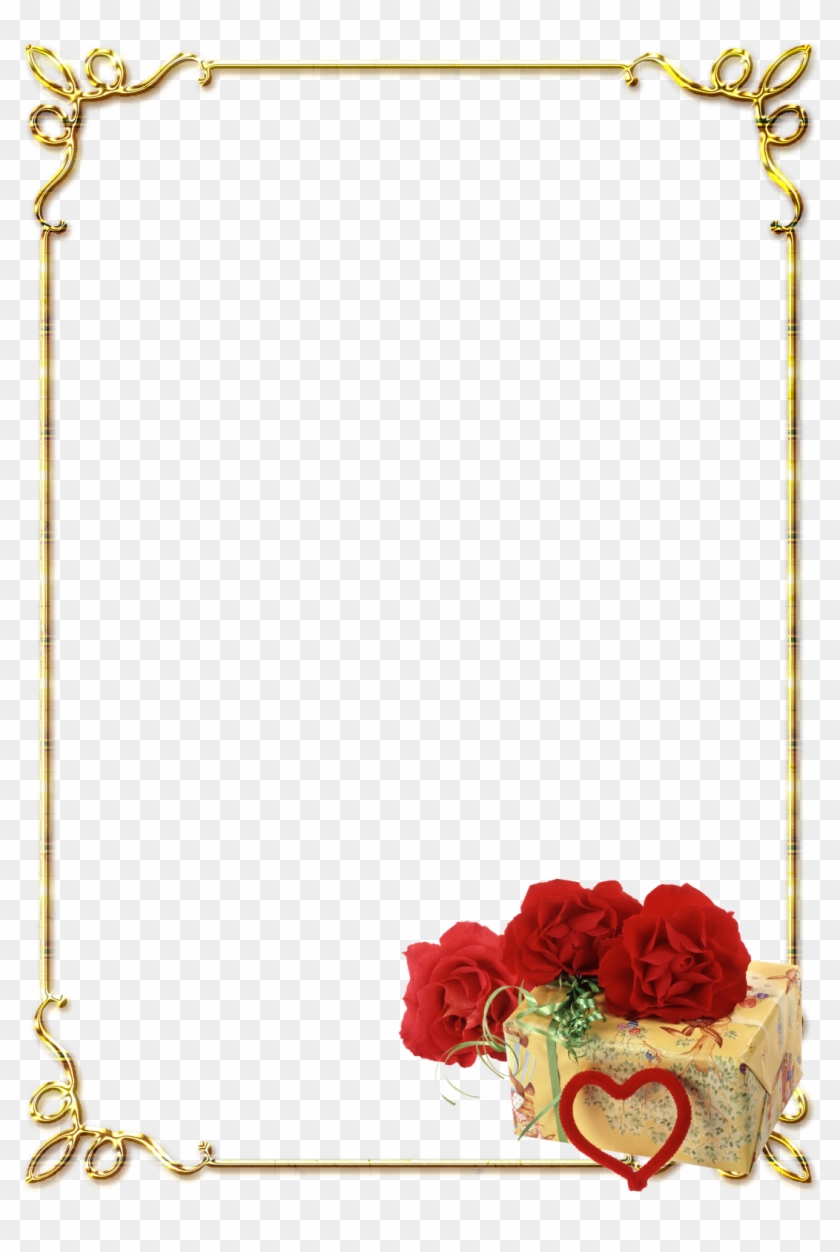 Imagens Psd E Png Fundo Transparente Grátis Para Programas - Page Borders With Flowers #827700