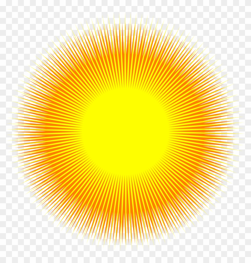 Rising Sun Clipart - Matahari Vector #827719