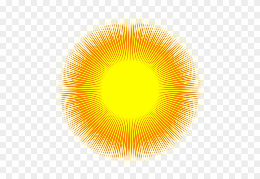Glowing Sun Vector Clip Art - Panteón Rococó #827722