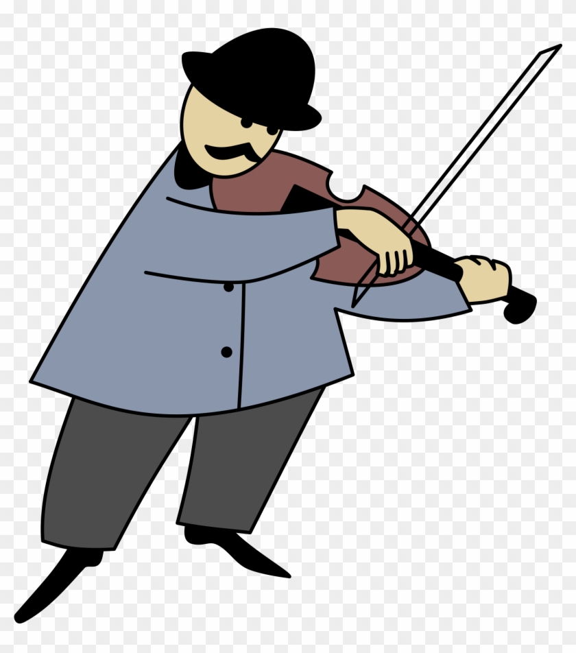 Big Image - Fiddler Clipart #827736