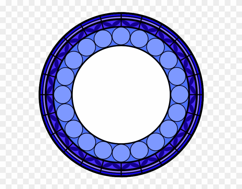 Stained Glass Template Vector Design 03 By Akili-amethyst - Mlp Stained Glass Window Base #827773