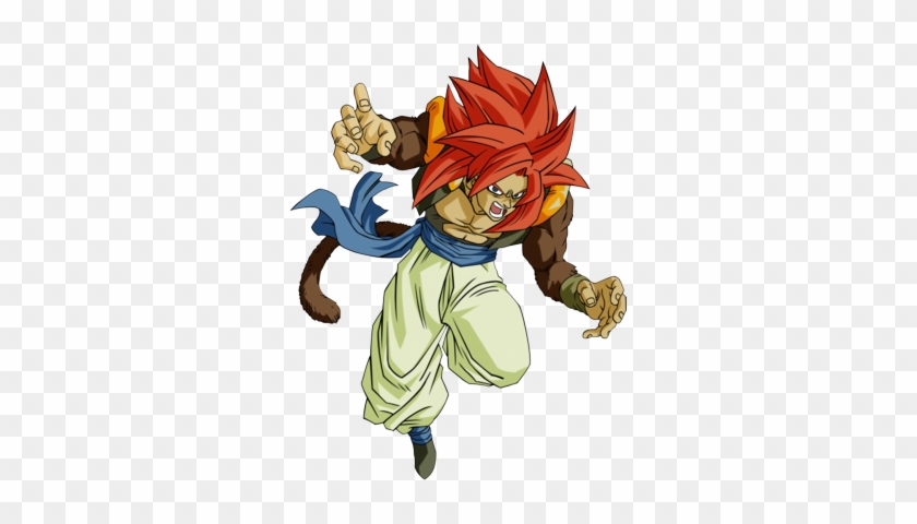 Gogeta Ssj4 Kamehameha Png , Png Download - Character Dragon Ball