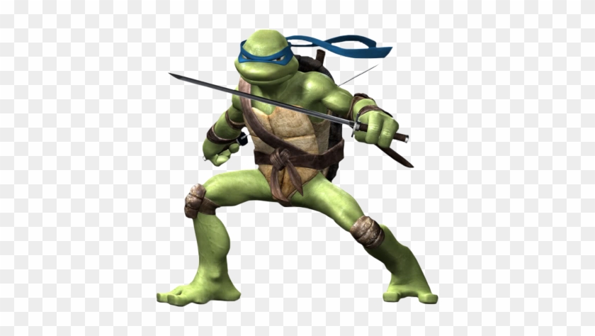 Leonardo Ninja Turtle 2014 Png Psd Detail - Leonardo The Ninja Turtle #827866