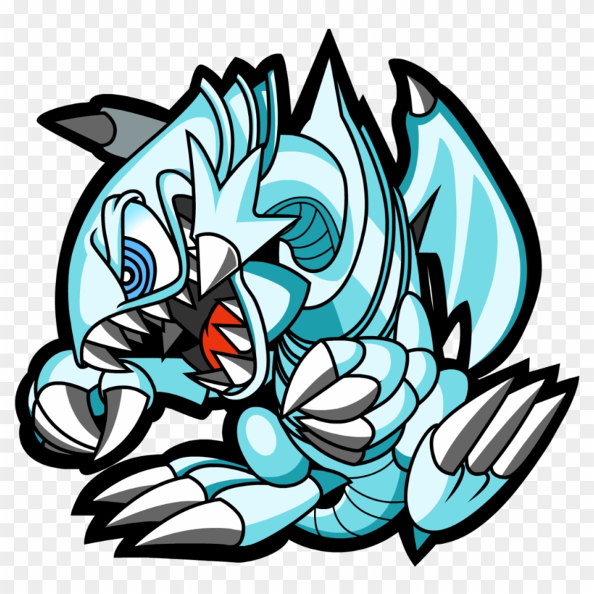 Blue-eyes Toon Dragon By Kingtoby19 - Dragon - Free Transparent PNG Clipart Images Download