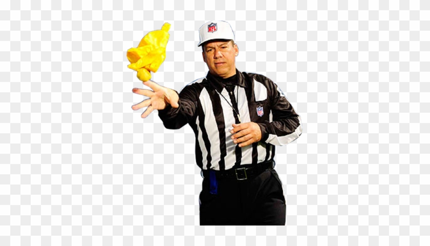 Nfl Referee Psd - Ref Throwing Flag Meme #827937