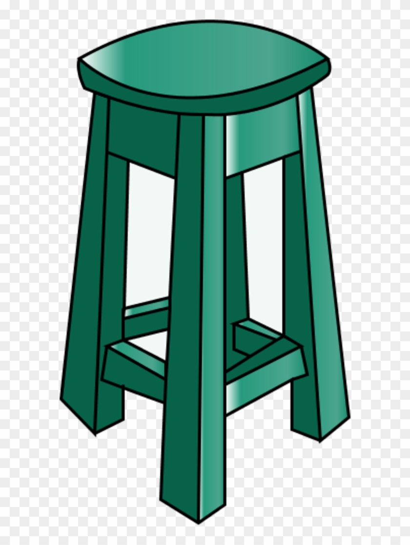 Wooden Bar Chair - Clip Art #828002