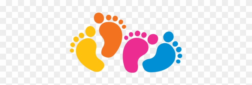 Step By Step To Your Wish - Hands And Feet Of A Baby Button #828046