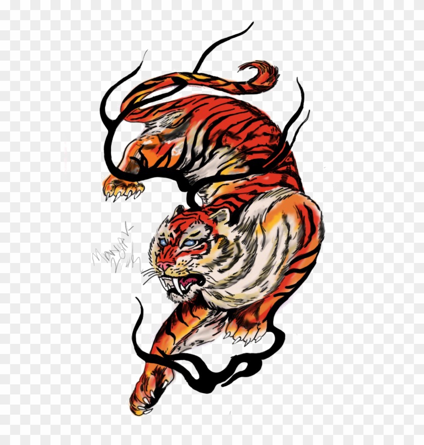 Tiger Tattoos Png Free Download - Tiger Tattoo Design Png - Free Transparent PNG Clipart Images Download